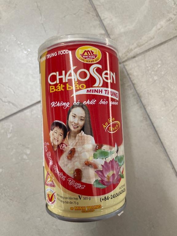 Cháo Sen Bát Bảo Minh Trung 365g