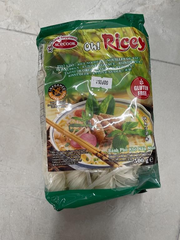 Mì Phở Khô Nấu Nhanh Acecook Oh! Ricey 500g