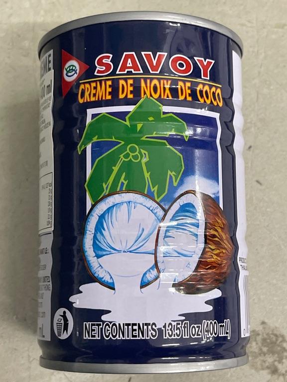 Kem dừa Savoy Crème De Noix De Coco 400ml