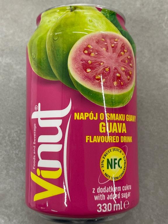 Nước ép ổi hồng Vinut 330ml