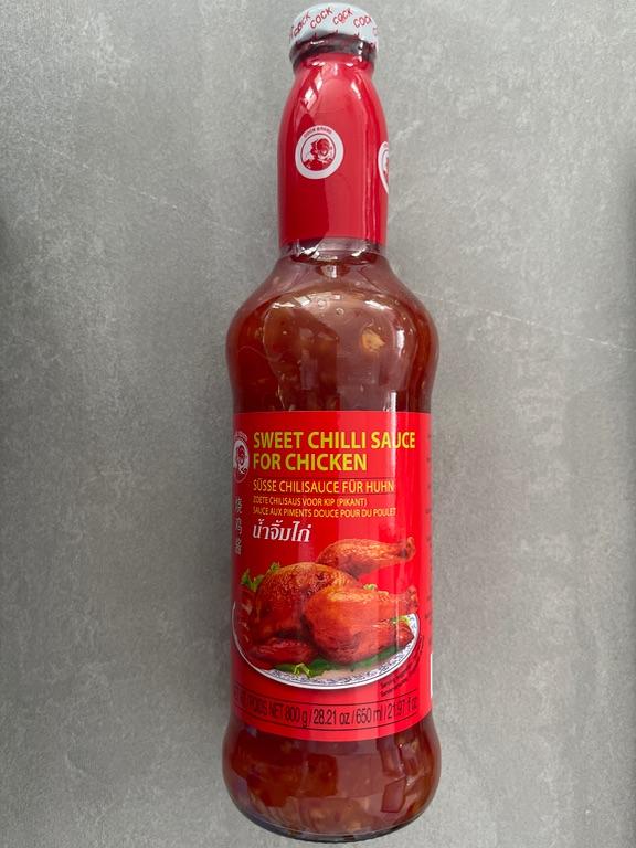 Sốt ớt ngọt cho gà Cock Brand 800g