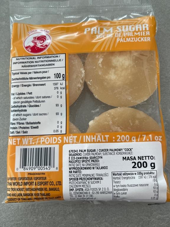 Đường thốt nốt Cock Brand 200g