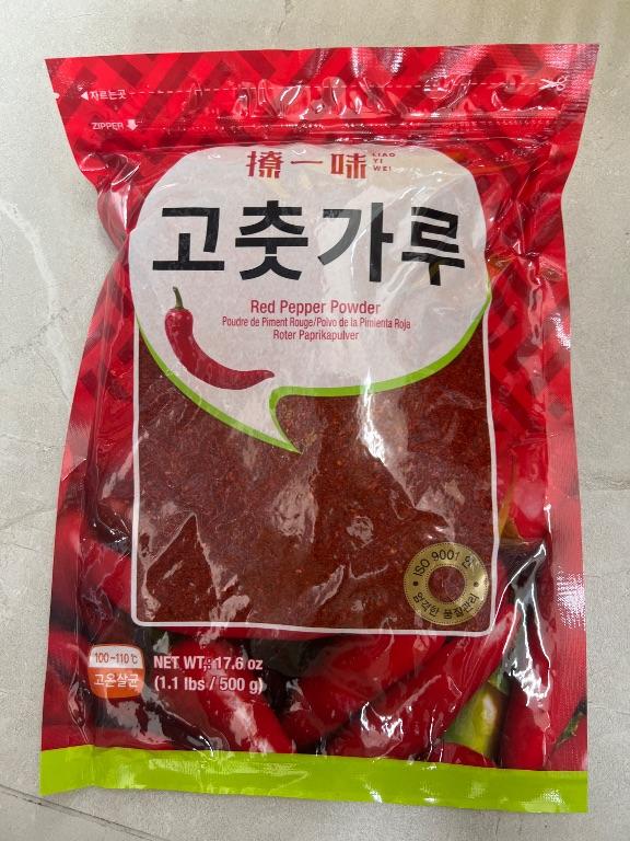 Bột ớt đỏ Gochugaru Liao Wei 500g