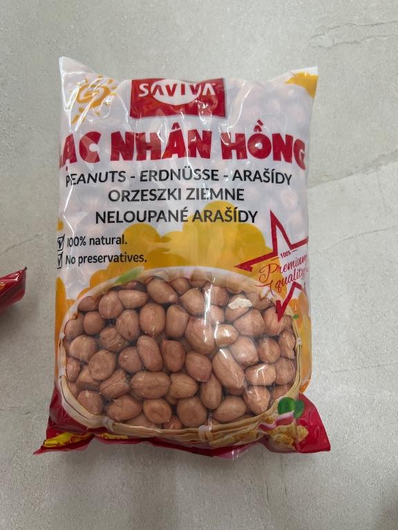 Đậu phộng SAVIVA Lạc Nhân Hồng 500g