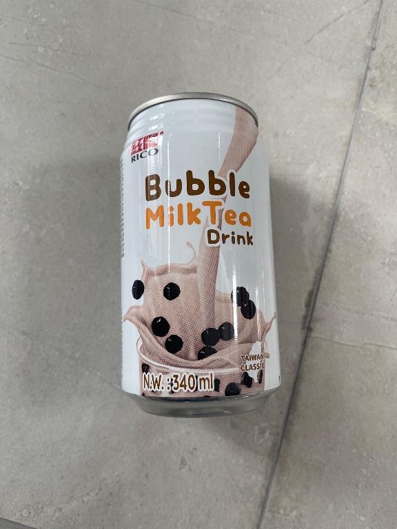 Nước uống trà sữa trân châu Rico Bubble Milk Tea Drink 340ml