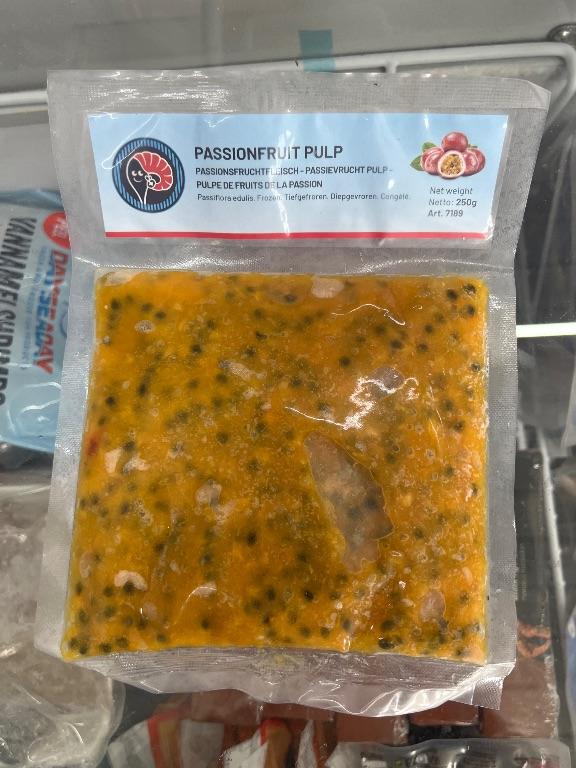 Bột chanh dây đông lạnh Passionfruit Pulp 250g