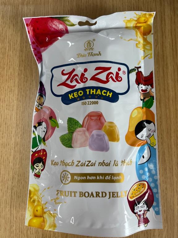 Kẹo Thạch Zaizai Hương Trái Cây 400g