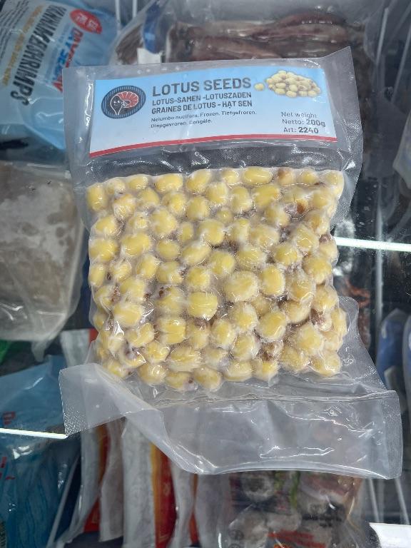 Hạt sen đông lạnh Nelumbo nucifera
