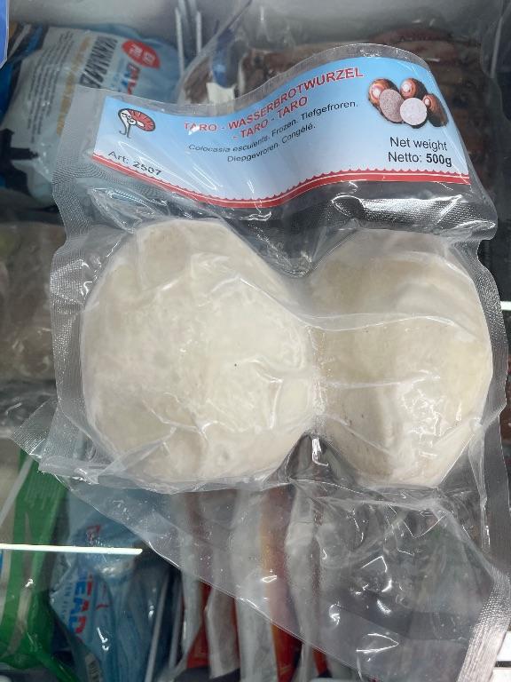 Khoai môn đông lạnh Taro Waserbrotwurzel 500g