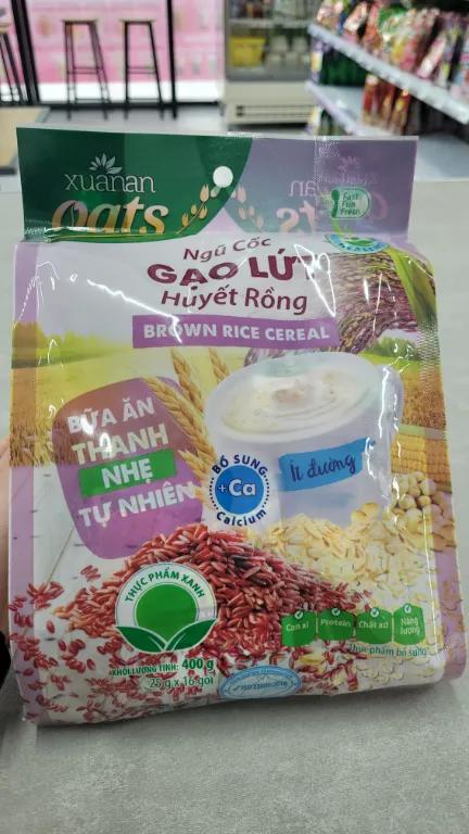 Ngũ Cốc Gạo Lứt Huyết Rồng Xuan An 400g