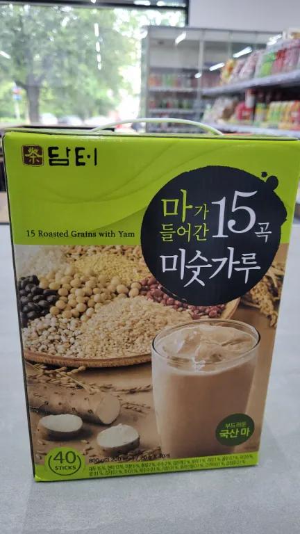 Bột ngũ cốc rang 15 loại hạt với khoai mỡ Damtue