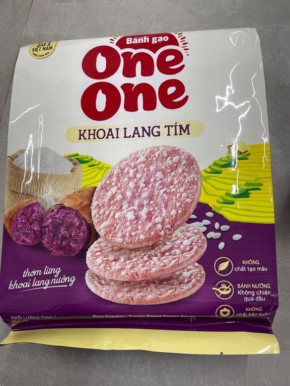Bánh gạo One One Khoai Lang Tím