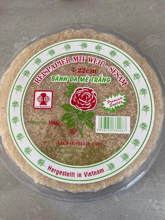 Bánh Đa Mè Trắng Gia Bảo Pei Co., Ltd 300g