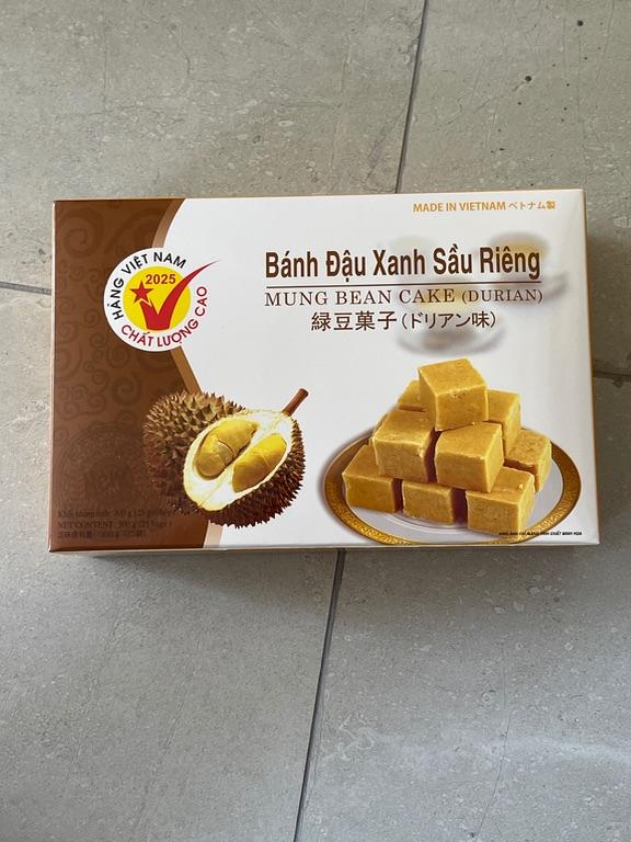 Bánh Đậu Xanh Sầu Riêng Minh Ngọc 400g