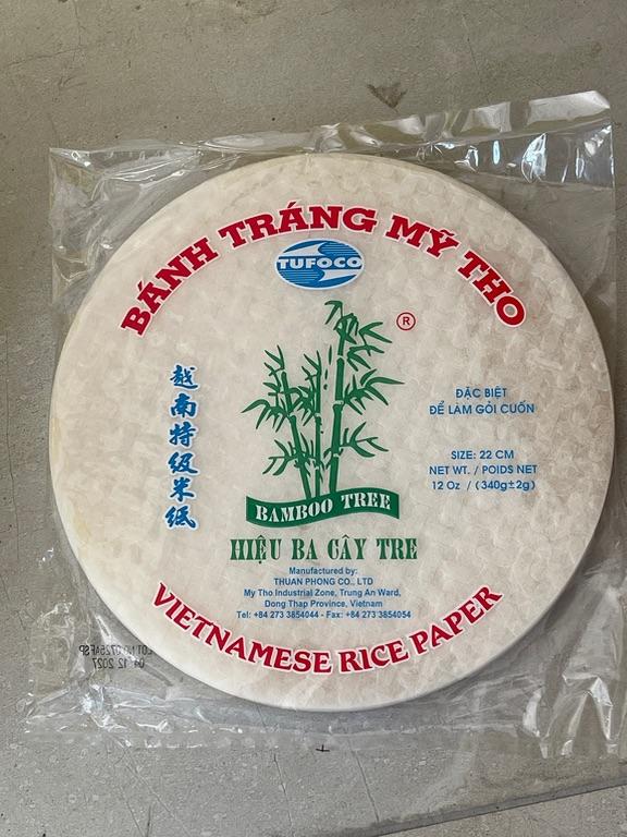 Bánh Tráng Mỹ Tho Hieu Ba Cay Tre 340g