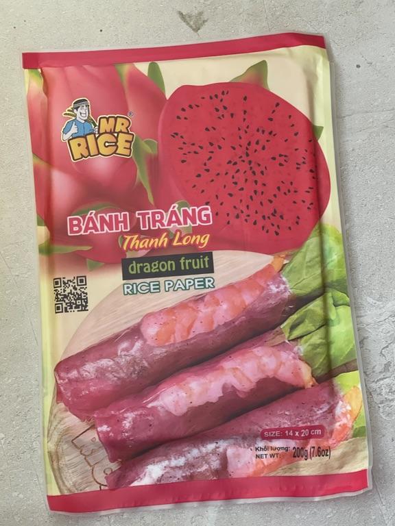 BÁNH TRÁNG Thanh Long MR RICE 200g