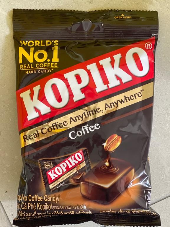 Kẹo cà phê Kopiko World's No.1 Real Coffee Hard Candy 175g