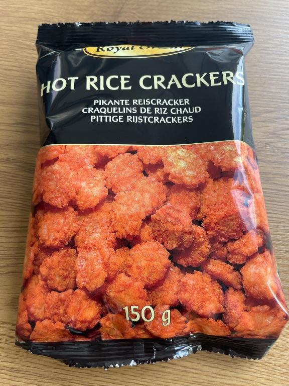 Bánh gạo cay Royal Orient Hot Rice Crackers 150g