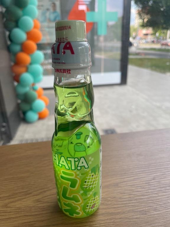 Nước ngọt Ramune hương dưa lưới Hata