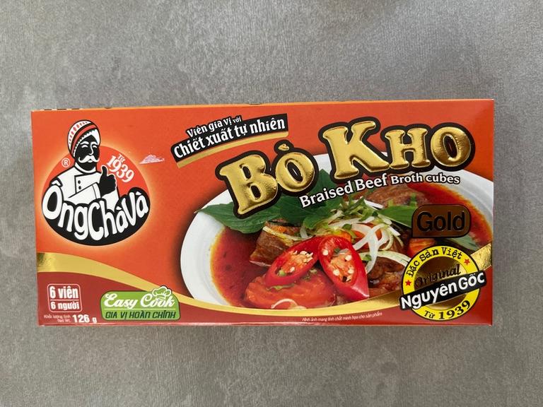 Gia vị hoàn chỉnh Bò Kho Ông Chà Và Gold 126g