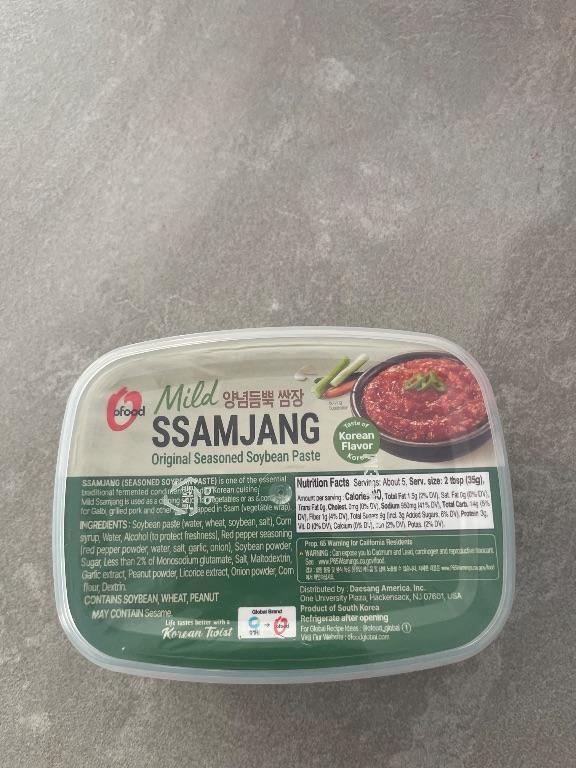 Bfood Mild Ssamjang - Tương đậu trộn cay Hàn Quốc 400g