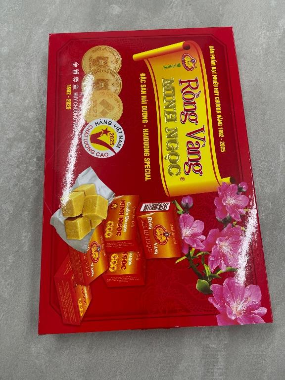 Bánh đậu xanh Rồng Vàng Minh Ngọc đặc sản Hải Dương