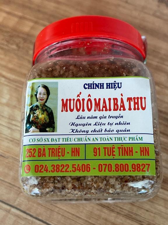 MUỐI Ô MAI BÀ THU