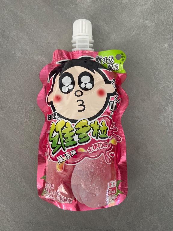Thạch trái cây hương đào Want Want