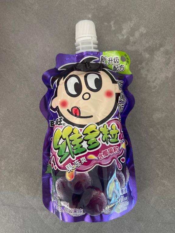 Thạch trái cây vị nho Want Want 150g