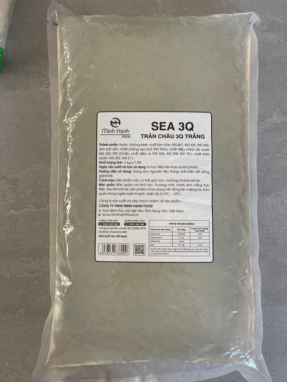 Minh Hạnh Food SEA 3Q Trân Châu 3Q Trắng 2kg