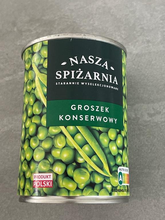 Đậu Hà Lan đóng hộp NASZA SPIŻARNIA 400g