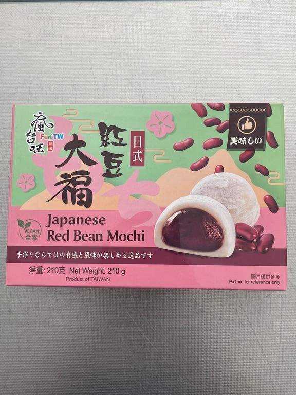 Bánh Mochi Đậu Đỏ Nhật Bản FunTW 210g