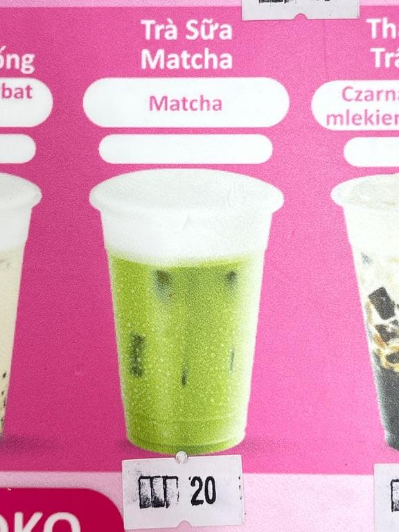 Trà Sữa Matcha