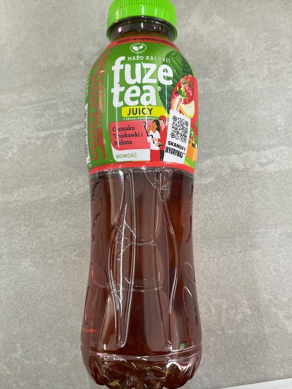 Fuze Tea Juicy vị Dâu và Dưa lưới 500ml