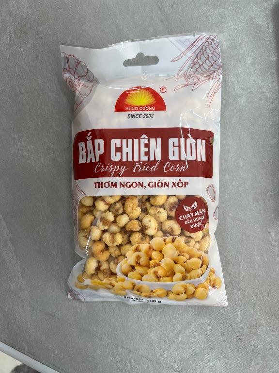Bắp Chiên Giòn Hùng Cường 100g