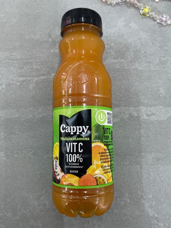 Nước ép Cappy Multivitamina VIT C 100% 330ml