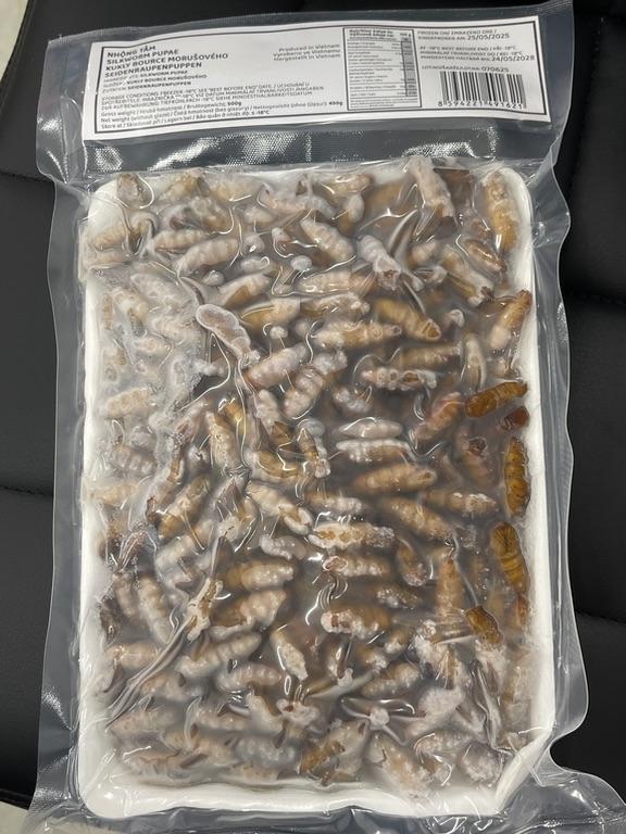 Nhộng Tằm Đông Lạnh 400gr