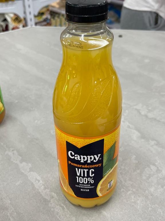 Nước ép cam Cappy VIT C 100% 1L