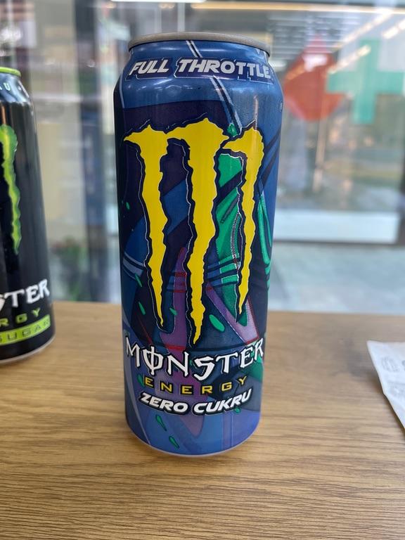 Nước tăng lực Monster Energy Full Throttle Zero Cukru 500ml