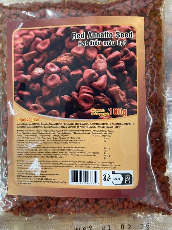 Hạt Điều Màu Đỏ 100g