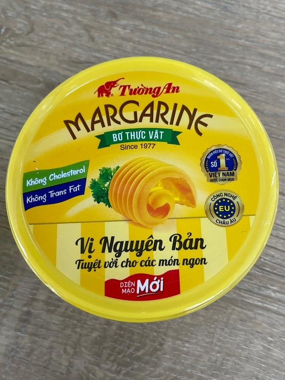 Bơ thực vật Tường An Margarine Original 400g