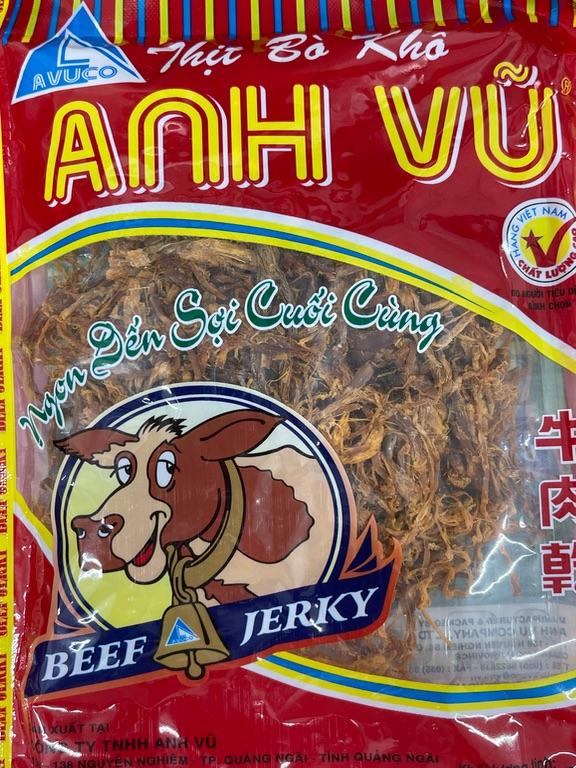 Thịt Bò Khô Anh Vũ