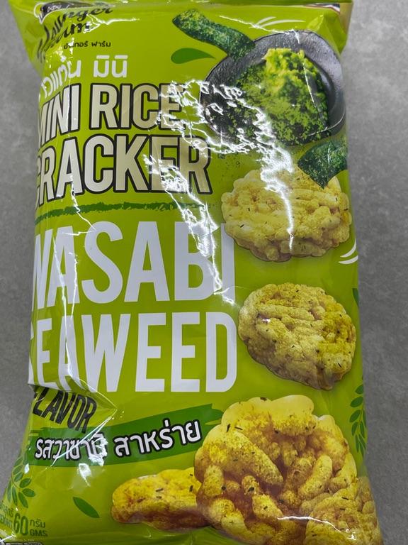 Bánh gạo giòn Mini vị Wasabi và Rong biển Younger Farm 60g