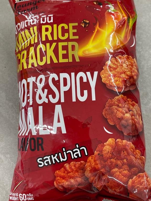 Bánh gạo giòn Mini vị cay nóng Mala Young Farm 60g
