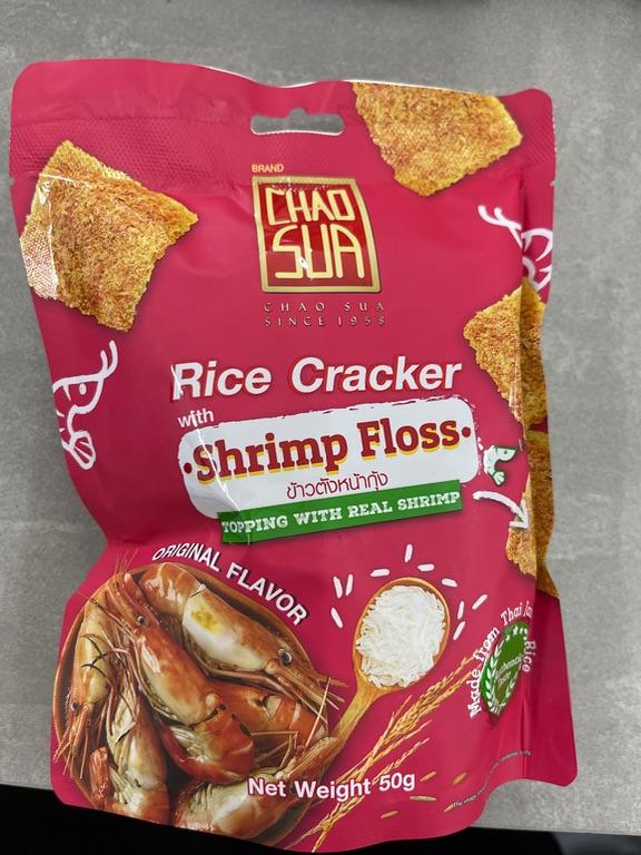 Bánh gạo Chao Sua vị tôm sấy khô 50g