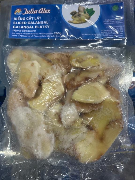 Julia Alex Riềng Cắt Lát Sliced Galangal 200g