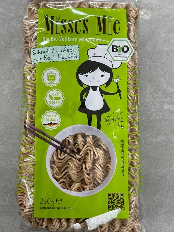 Mì ăn liền Misses Mie Vollkorn Mienudeln 250g