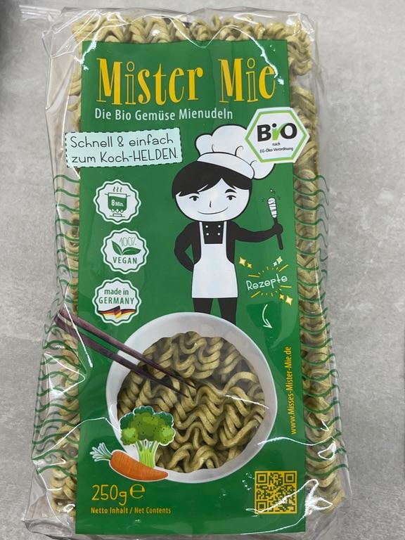 Mister Mie Mì Rau Củ Hữu Cơ 250g