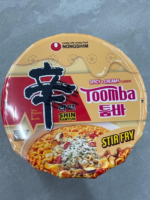 Mì ăn liền Shin Ramyun Toomba vị cay và kem