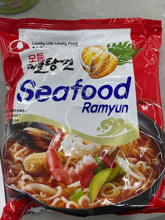 Mì Nongshim Seafood Ramyun 125g